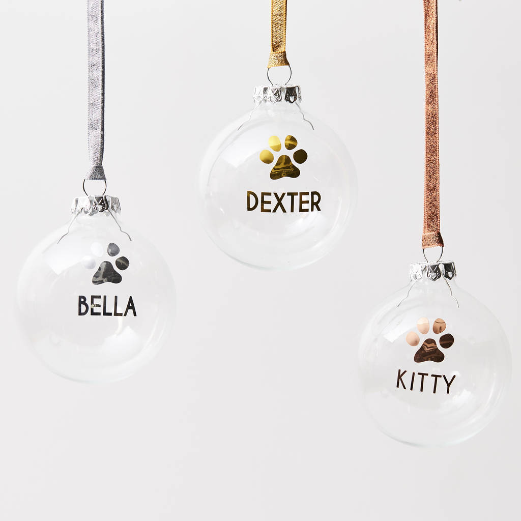 Personalised Pet Bauble