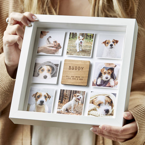 Framed Personalised Pet Photo Print