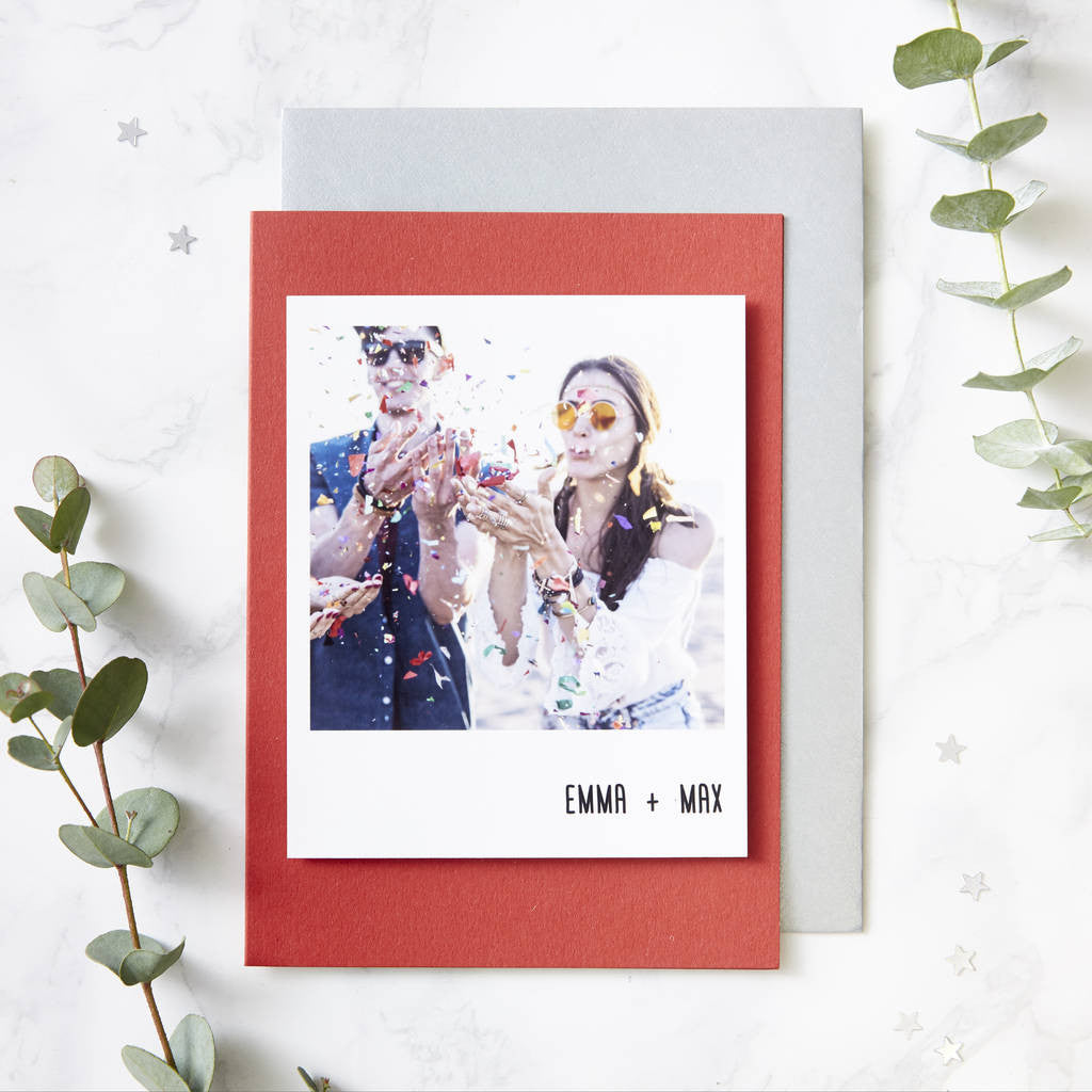 Photo Personalised Card