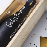 Personalised Prosecco Bottle Box