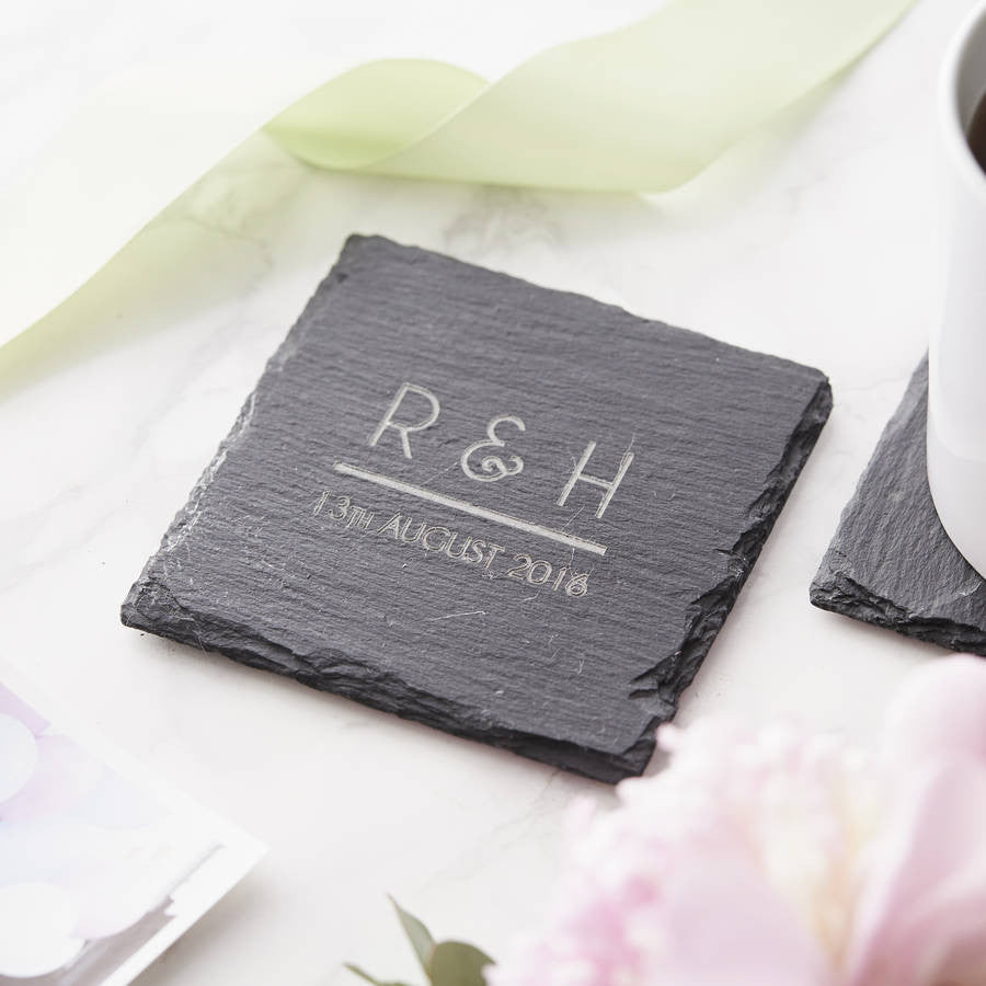 Personalised Slate Coaster