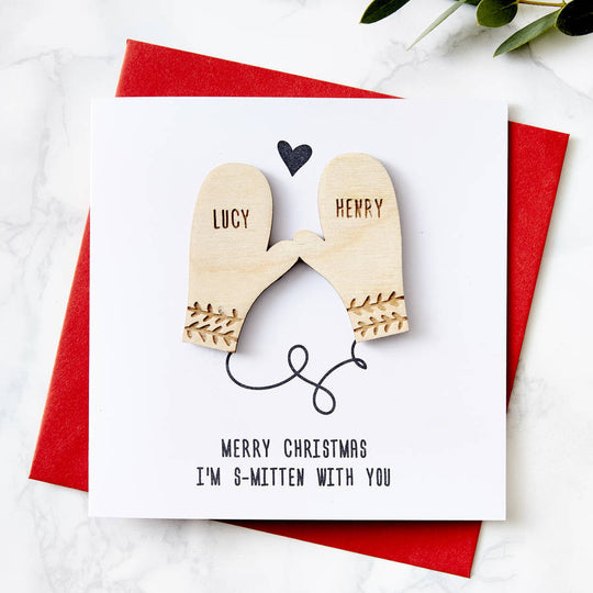 Personalised Smitten Card