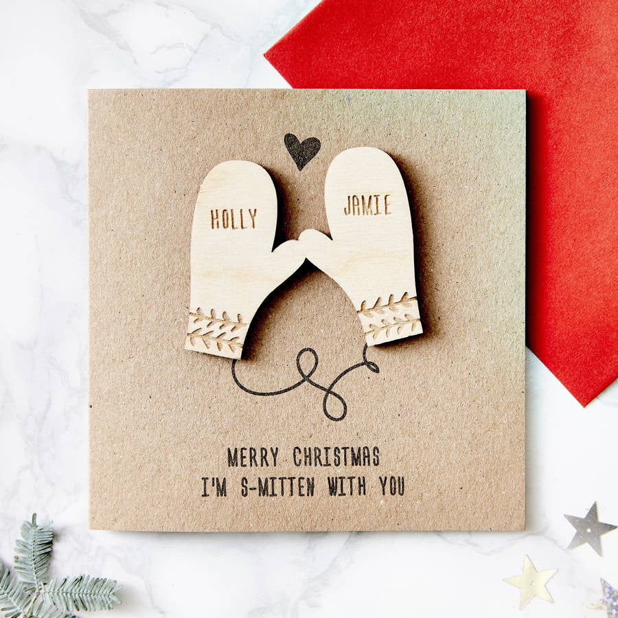 Personalised Smitten Card