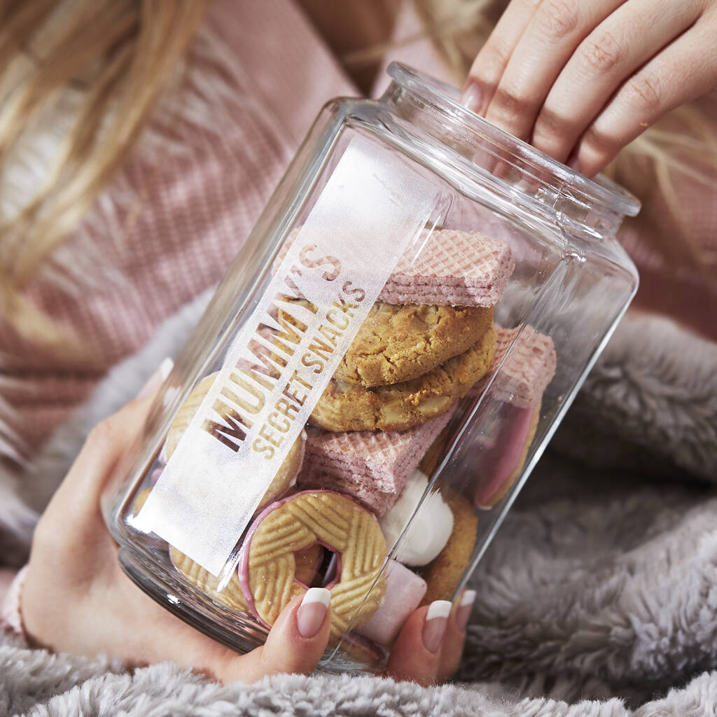 Personalised Snack Jar