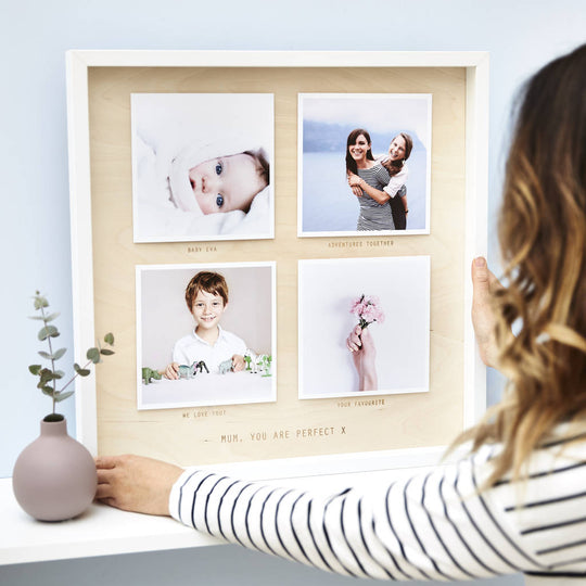 Personalised Wooden Framed Photo Print