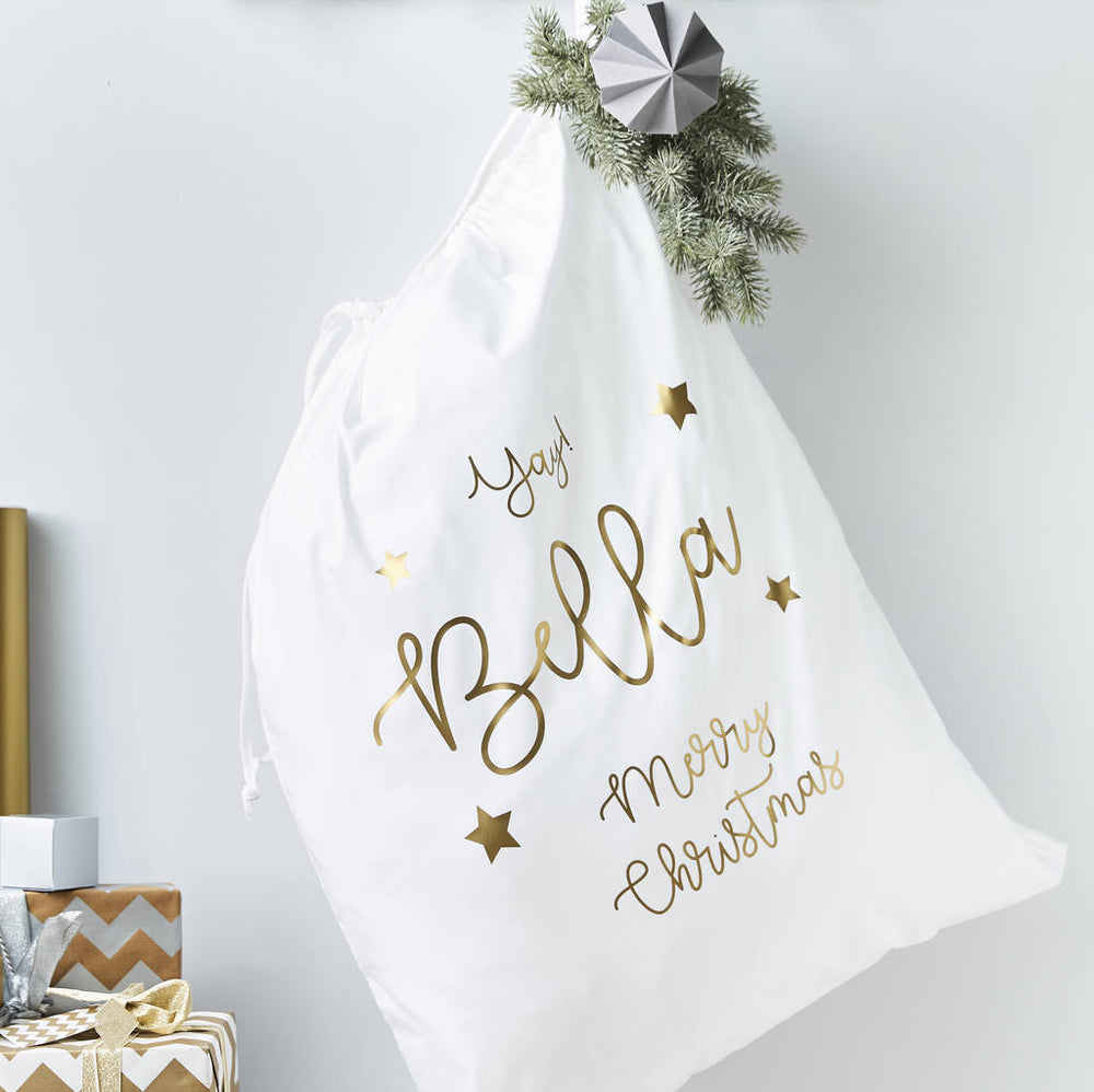 Personalised Children's Christmas Sack