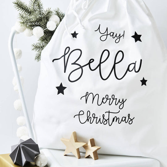 Personalised Children's Christmas Sack