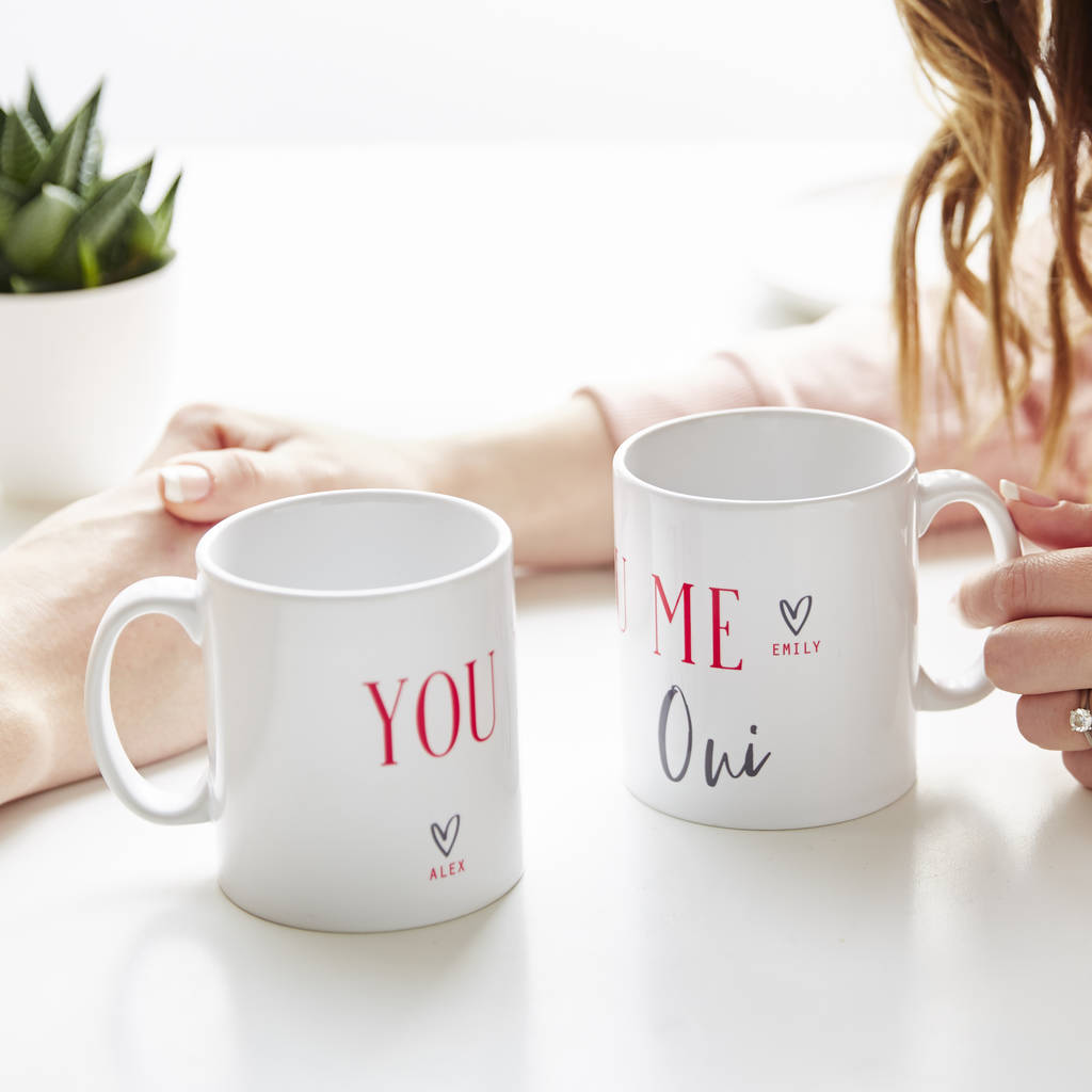 Personalised Twinning Mug Set