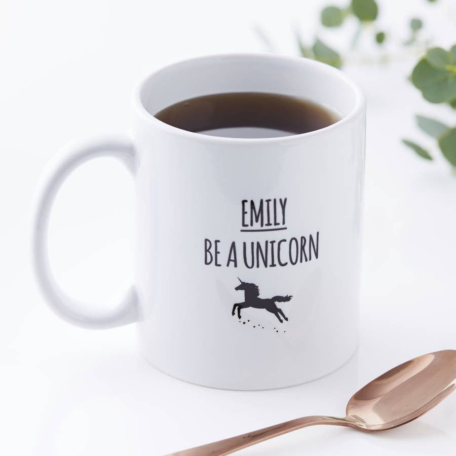 Personalised Unicorn Mug