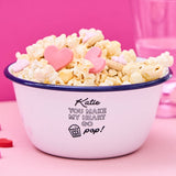 Personalised Couples Popcorn Bowl