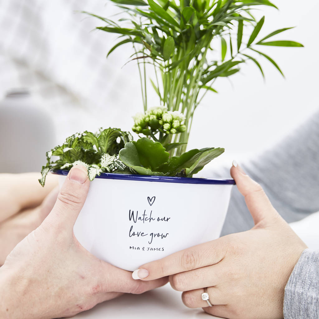 Personalised Couples Planter