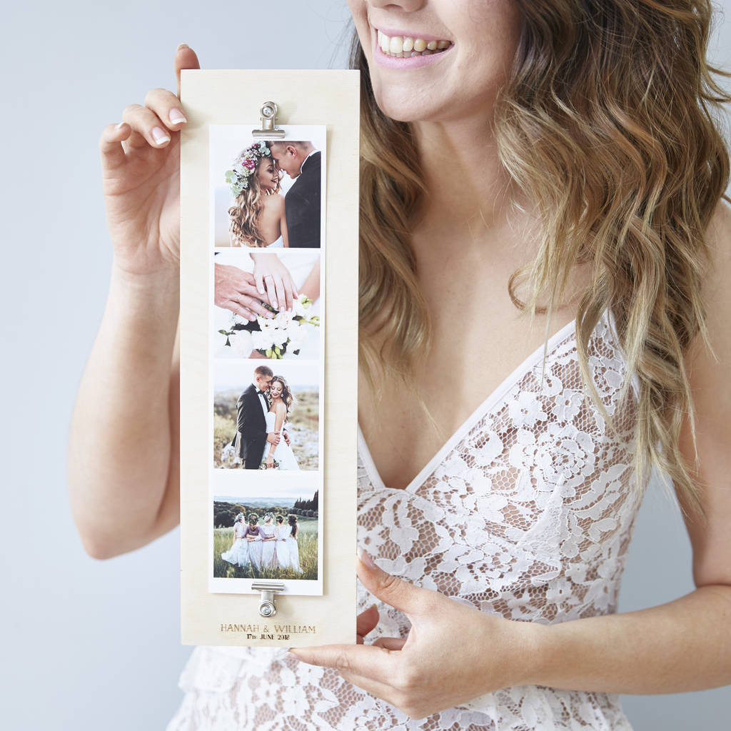 Personalised Wedding Giant Photo Strip