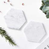 Personalised Wedding Marble Coaster