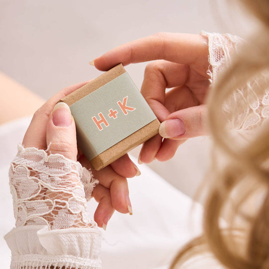 Personalised Wedding Memory Token Box