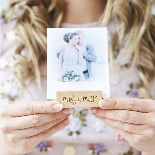 Personalised Wedding Photo Block