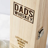 Personalised Whiskey Bottle Box