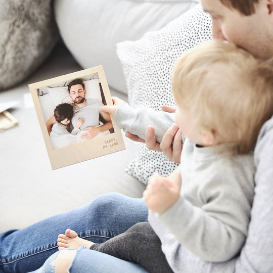 Personalised Wooden Photo Display Album