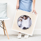 Personalised Wooden Photo Frame For Dad