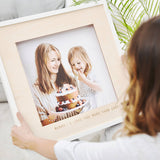 Personalised Wooden Photo Frame For Mum