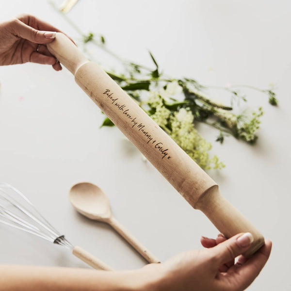 Personalised Wooden Rolling Pin