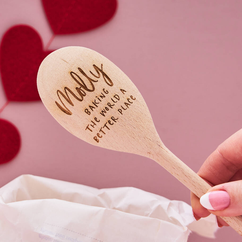 Personalised Wooden Spoon