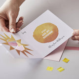 Personalised You Are My Sunshine Card