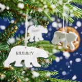 Polar Bear Personalised Christmas Decoration