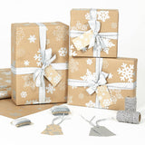 Snowflakes Christmas Wrapping Paper