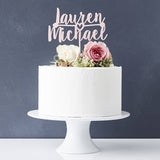 Romantic Personalised Couples Cake Topper Save  View More Duplicate
