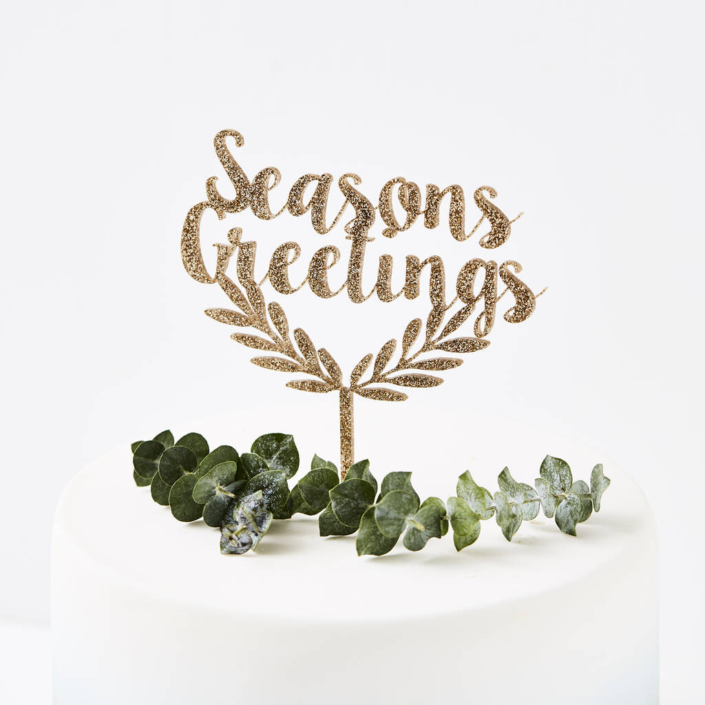 Christmas Personalised Cake Topper