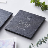 Slate Personalised Coaster