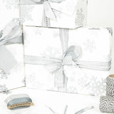 Snowflakes Christmas Wrapping Paper