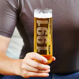 Special Year Personalised Beer Glass