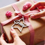 Star Personalised Christmas Gift Tag