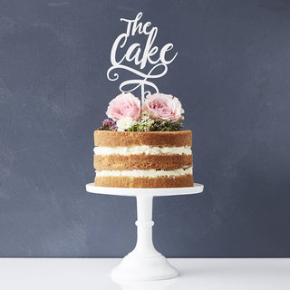 The Cake' Personalised Cake Topper