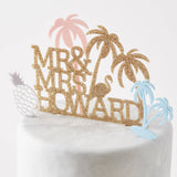 Tropical Personalised Cake Topper