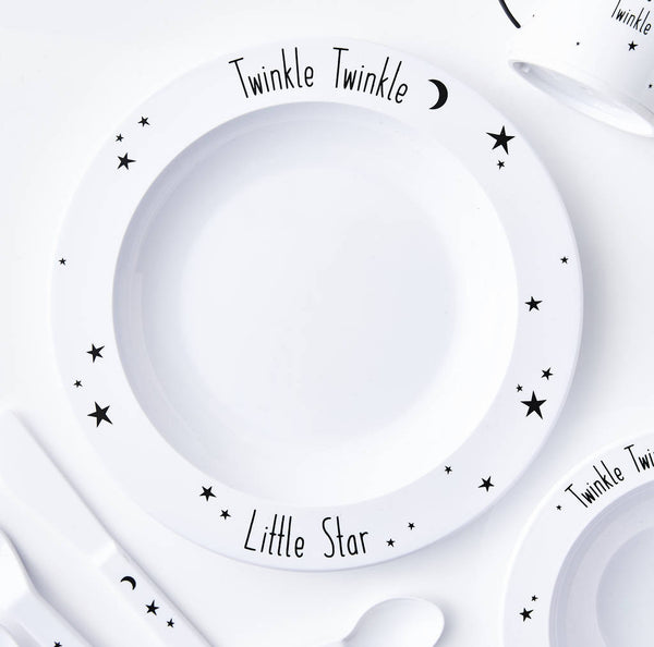 Twinkle Star Children's Melamine Plate
