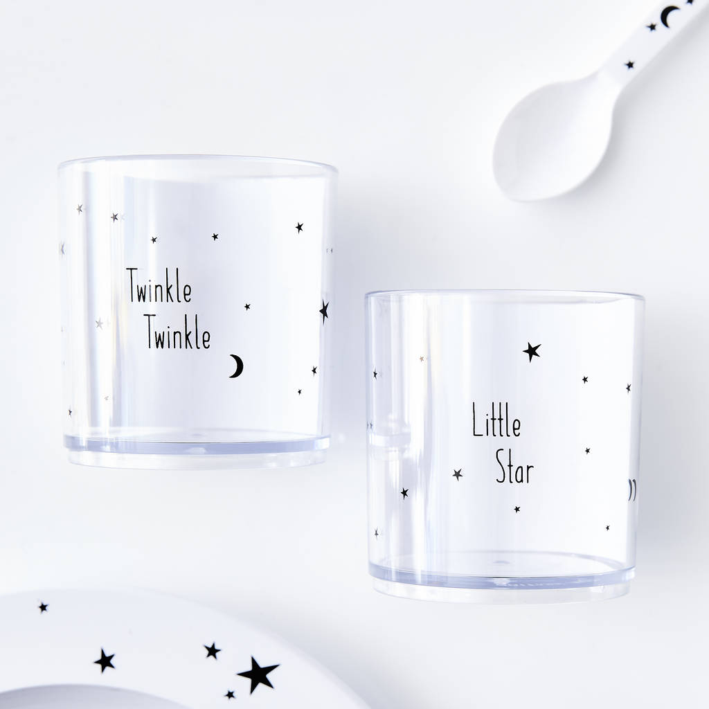 Twinkle Star Melamine Children's Tumbler