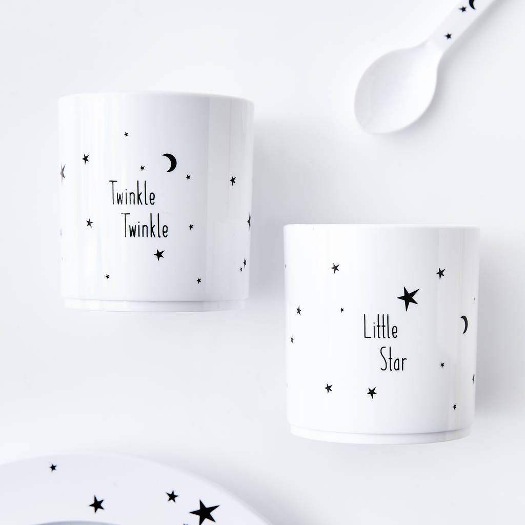 Twinkle Star Melamine Children's Tumbler