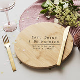 Wedding Chopping/Cheese Board