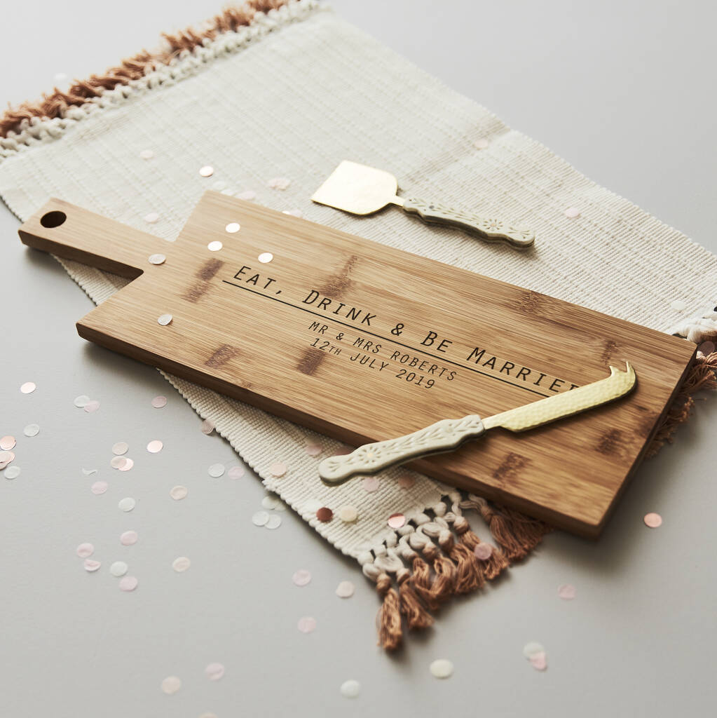 Wedding Chopping/Cheese Board
